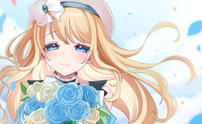 純潔−サフィニア−/藤宮ユキお誕生日イラスト 作品