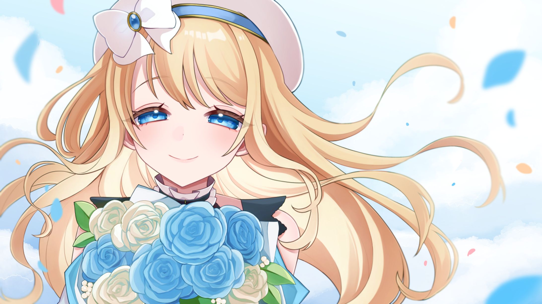 純潔−サフィニア−/藤宮ユキお誕生日イラスト 作品-1