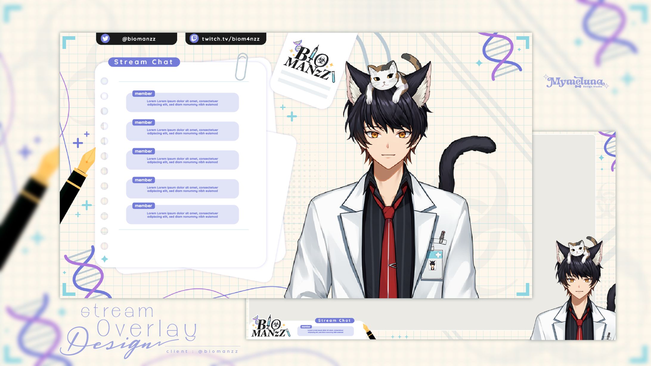 BiomanzZ's Stream Overlay -1