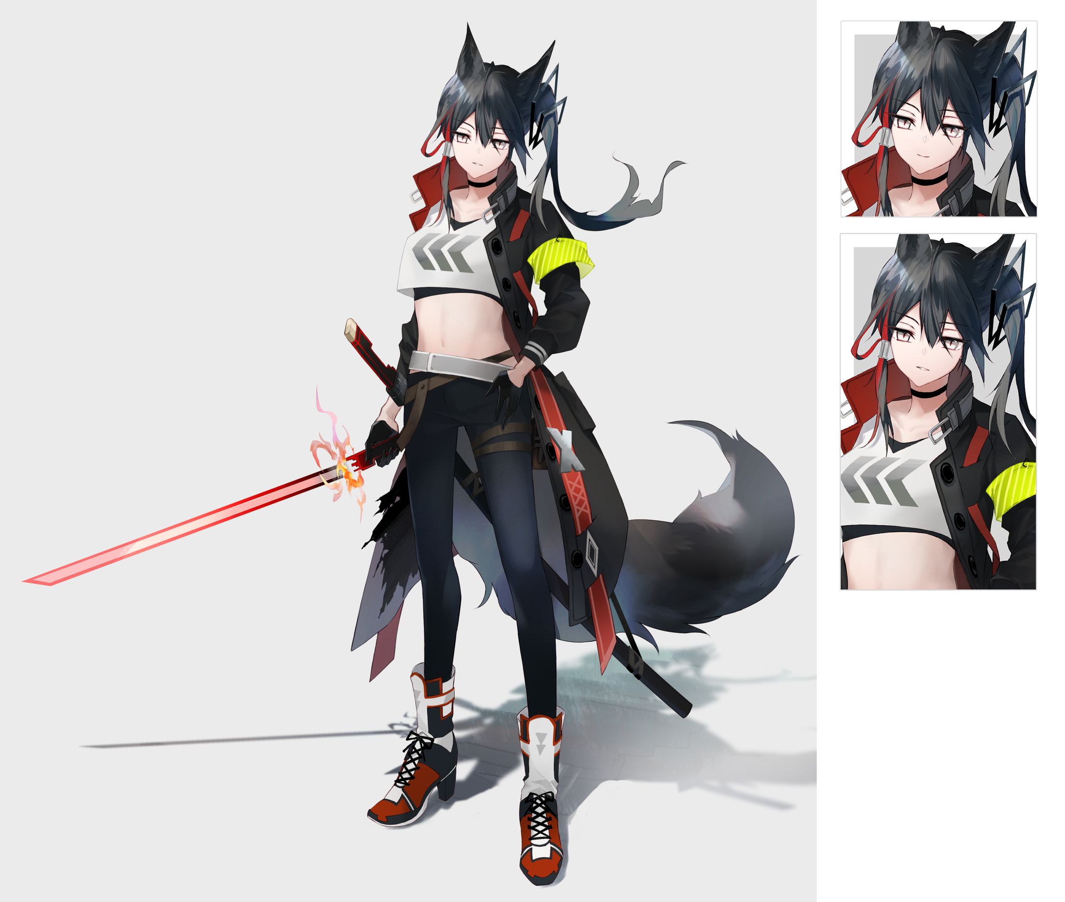 オリキャラ立ち絵/2020年制作-1