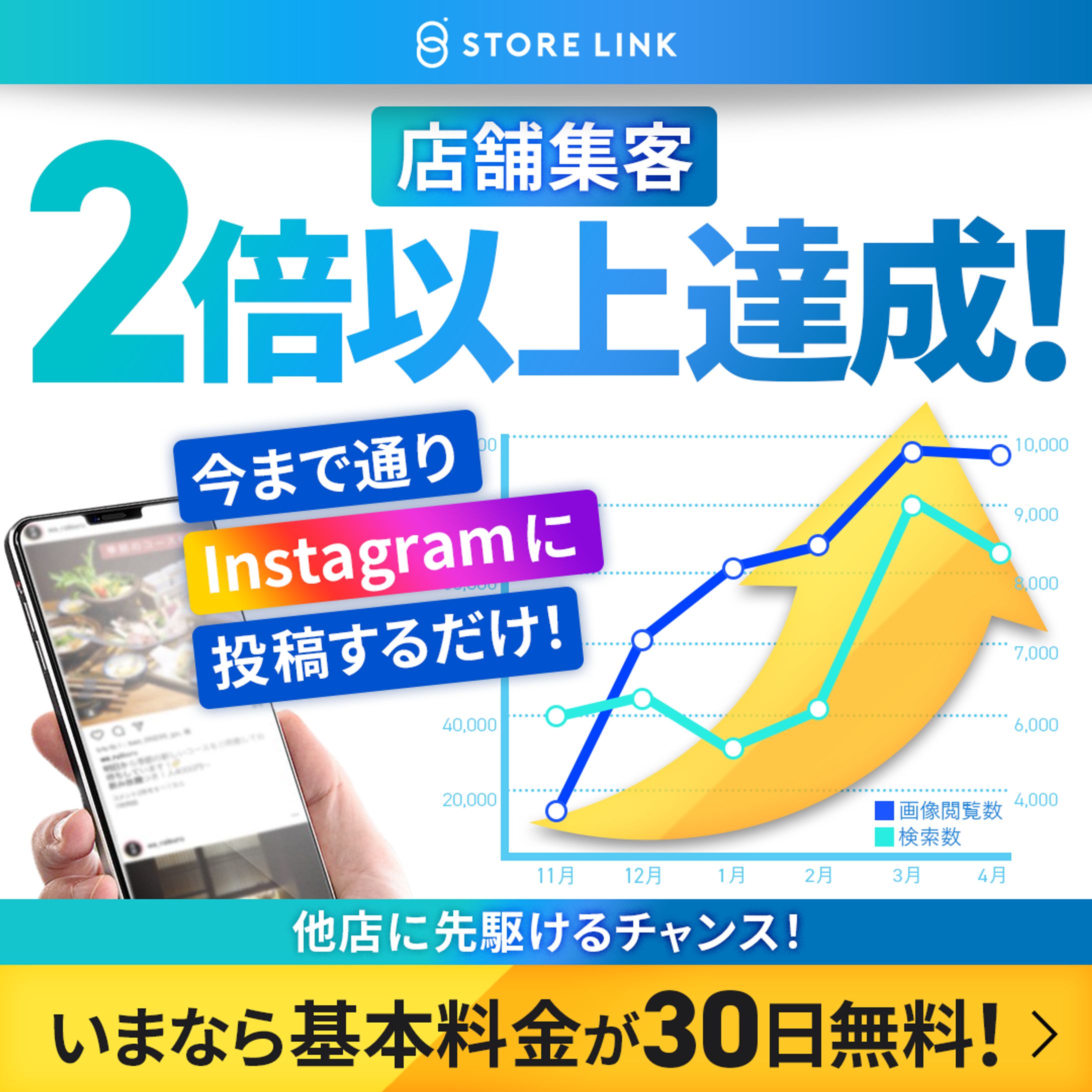 【コンペ制作】集客サービスLPへ誘導するバナー-1