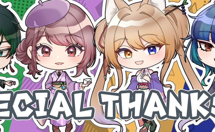 【無償企画】ミニキャラ4点