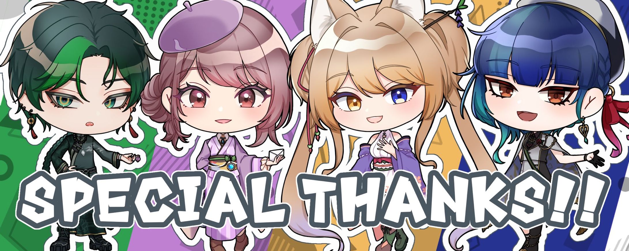 【無償企画】ミニキャラ4点-1