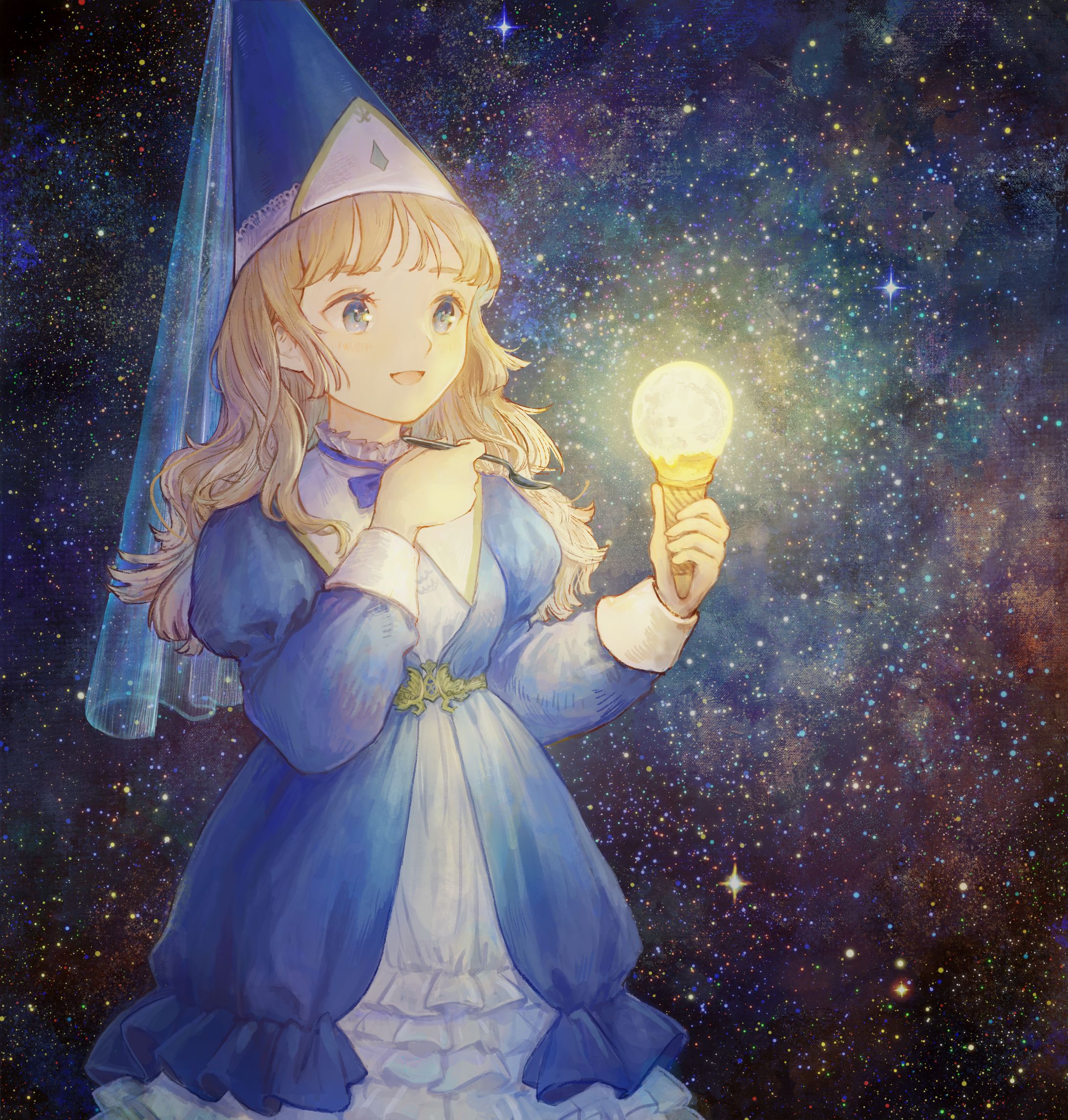 満月アイス　-1