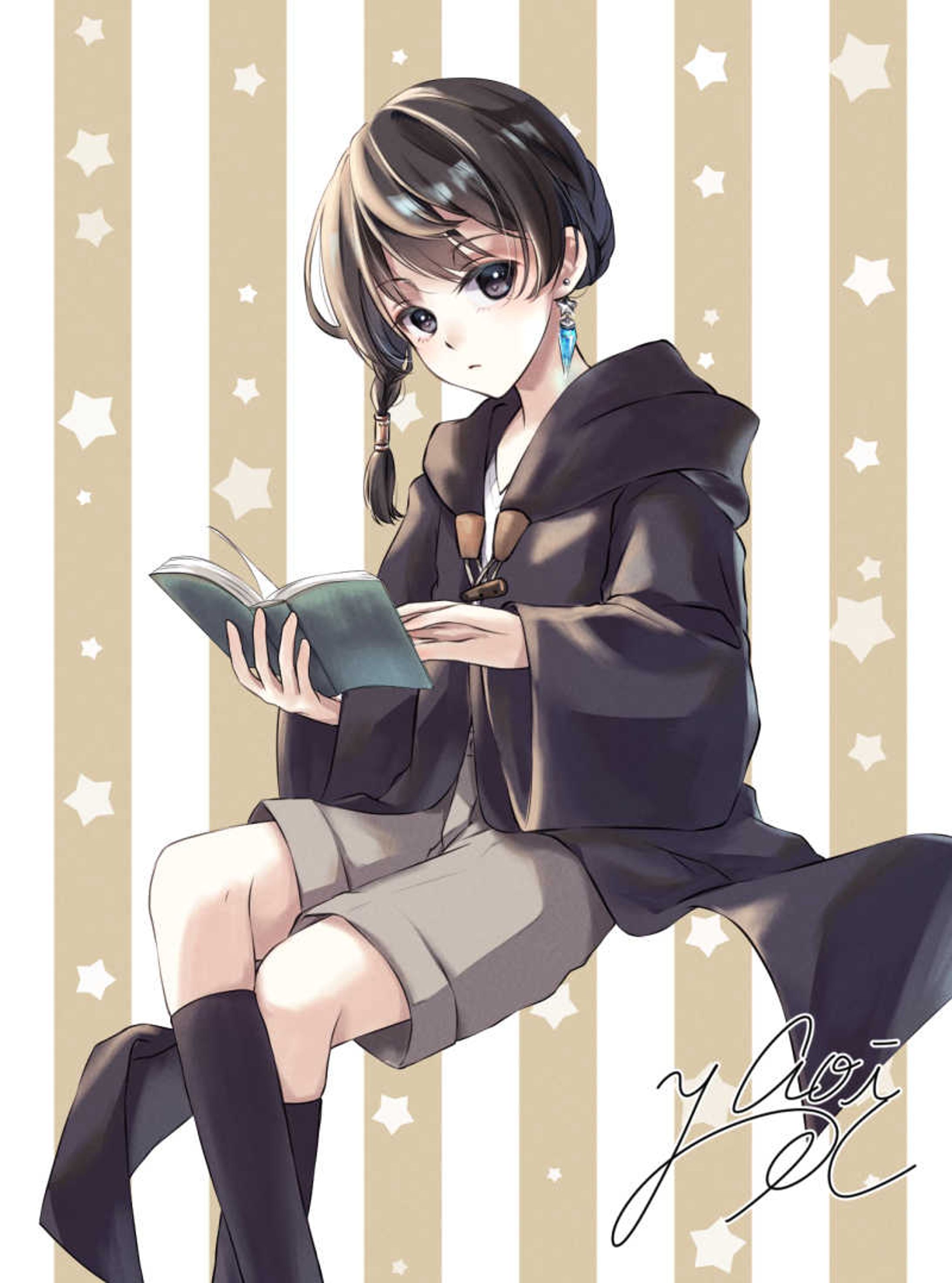 全身イラスト（シンプル背景）-1
