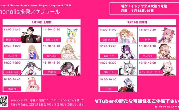 2025/1/18 BGBE2025 妄想ゲームズ☆さんブース出演