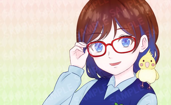 anime art、vtuberイラスト