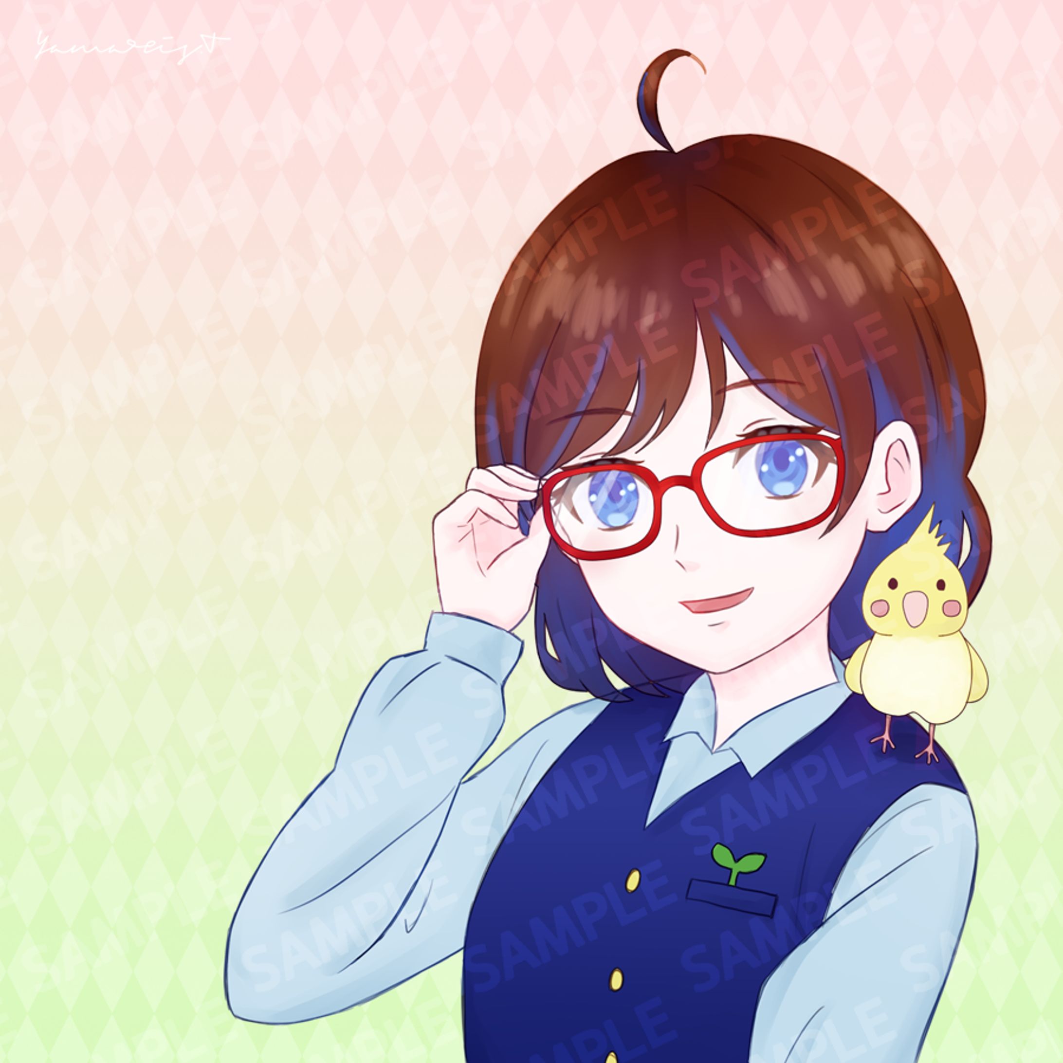 VTuber illustration-1