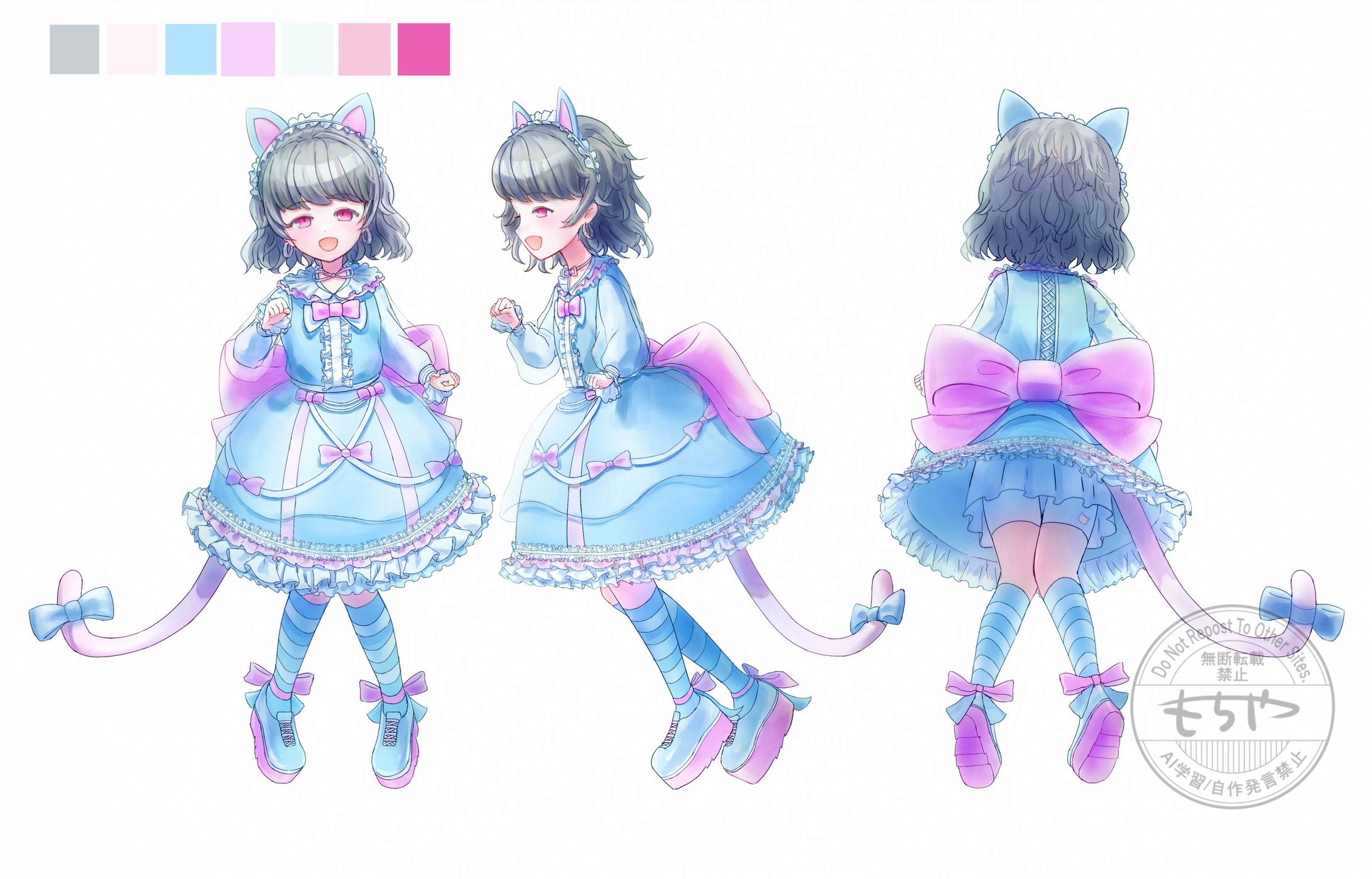 【original】magical cat fairy-1