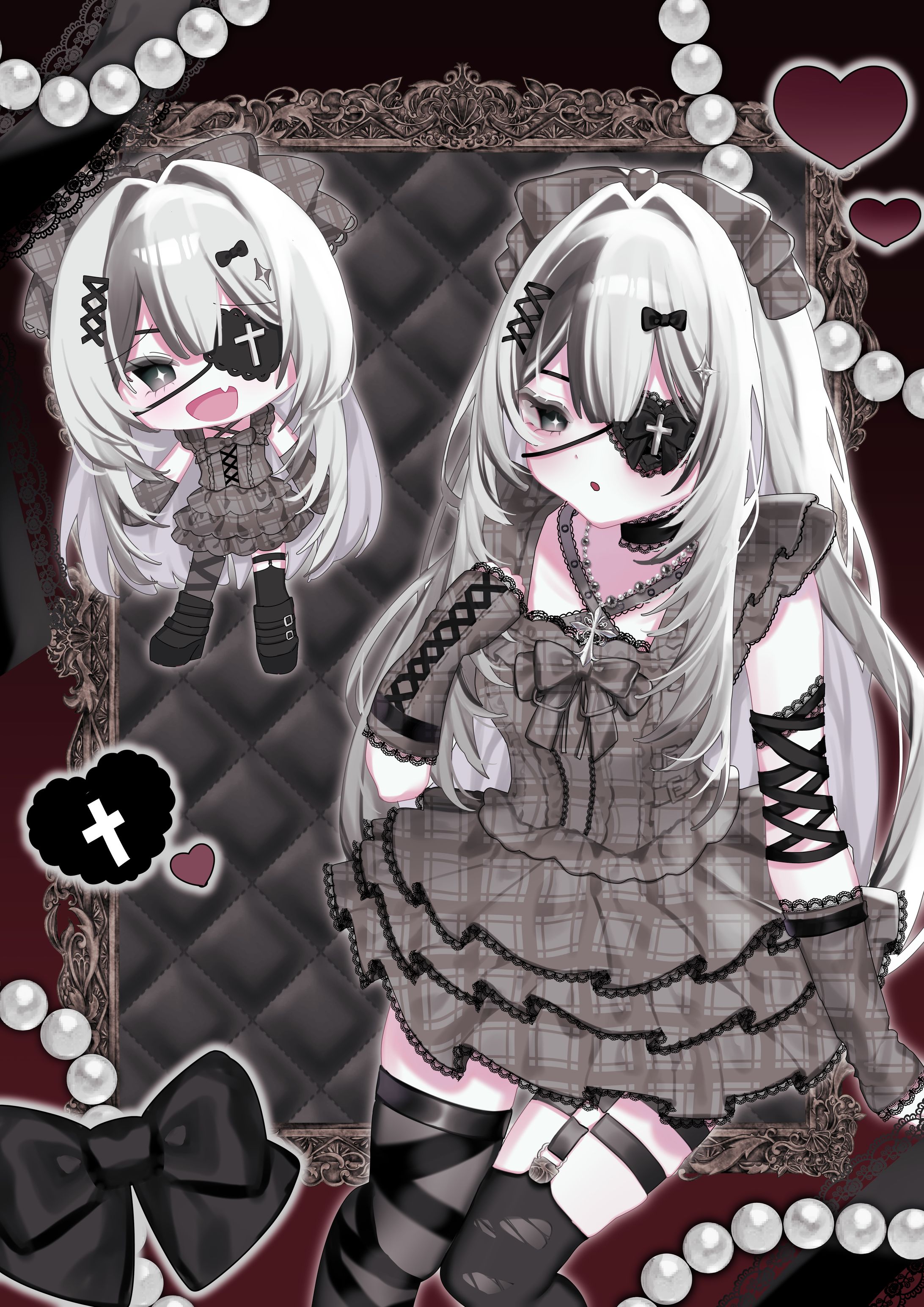 VRCアバター詰め込みイラスト-1