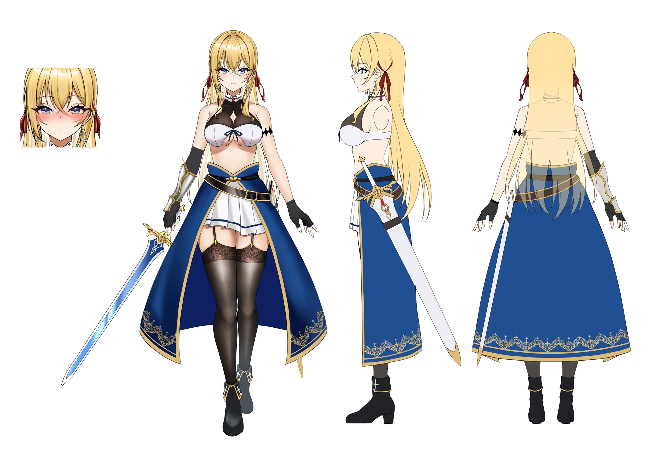 ocの剣士お姉さん-1