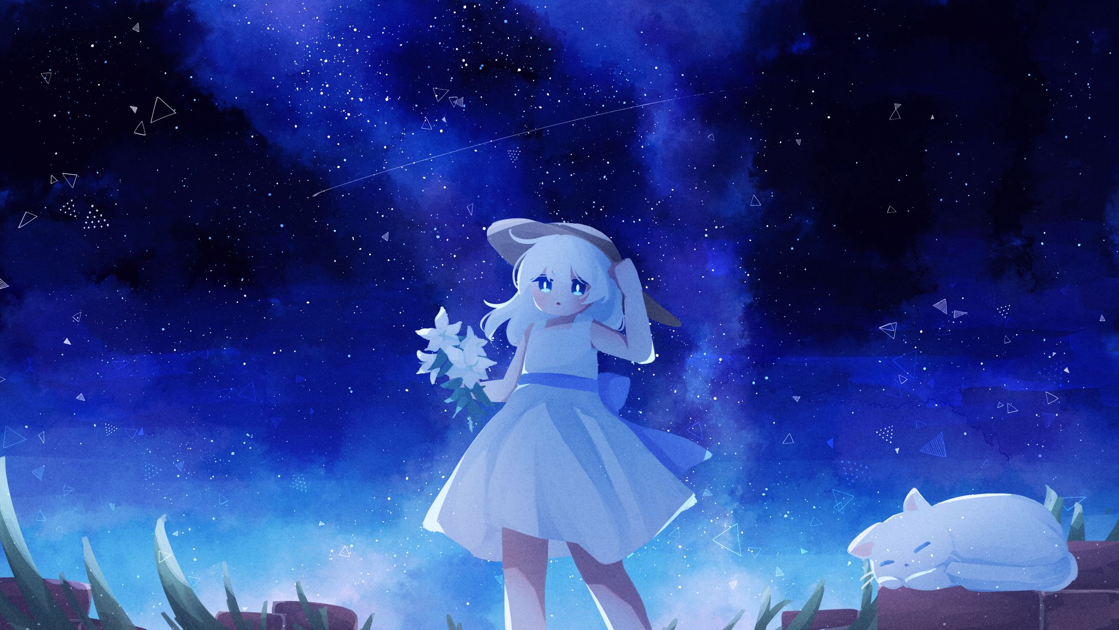 Lunabitt.様楽曲「Stellar」ビジュアルイラスト-1