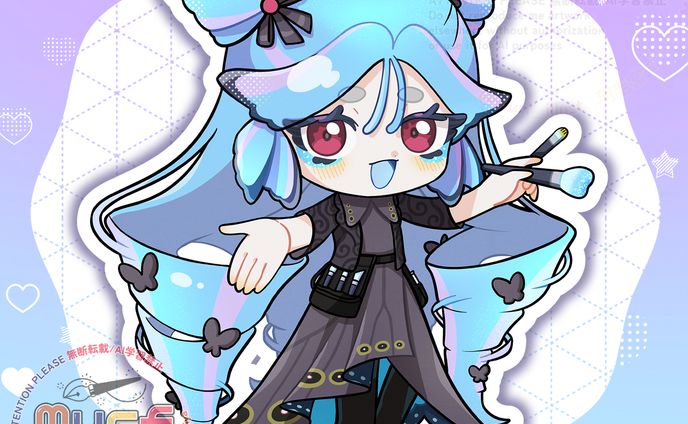 【オリジナル】モルフォ蝶【虫擬人化】