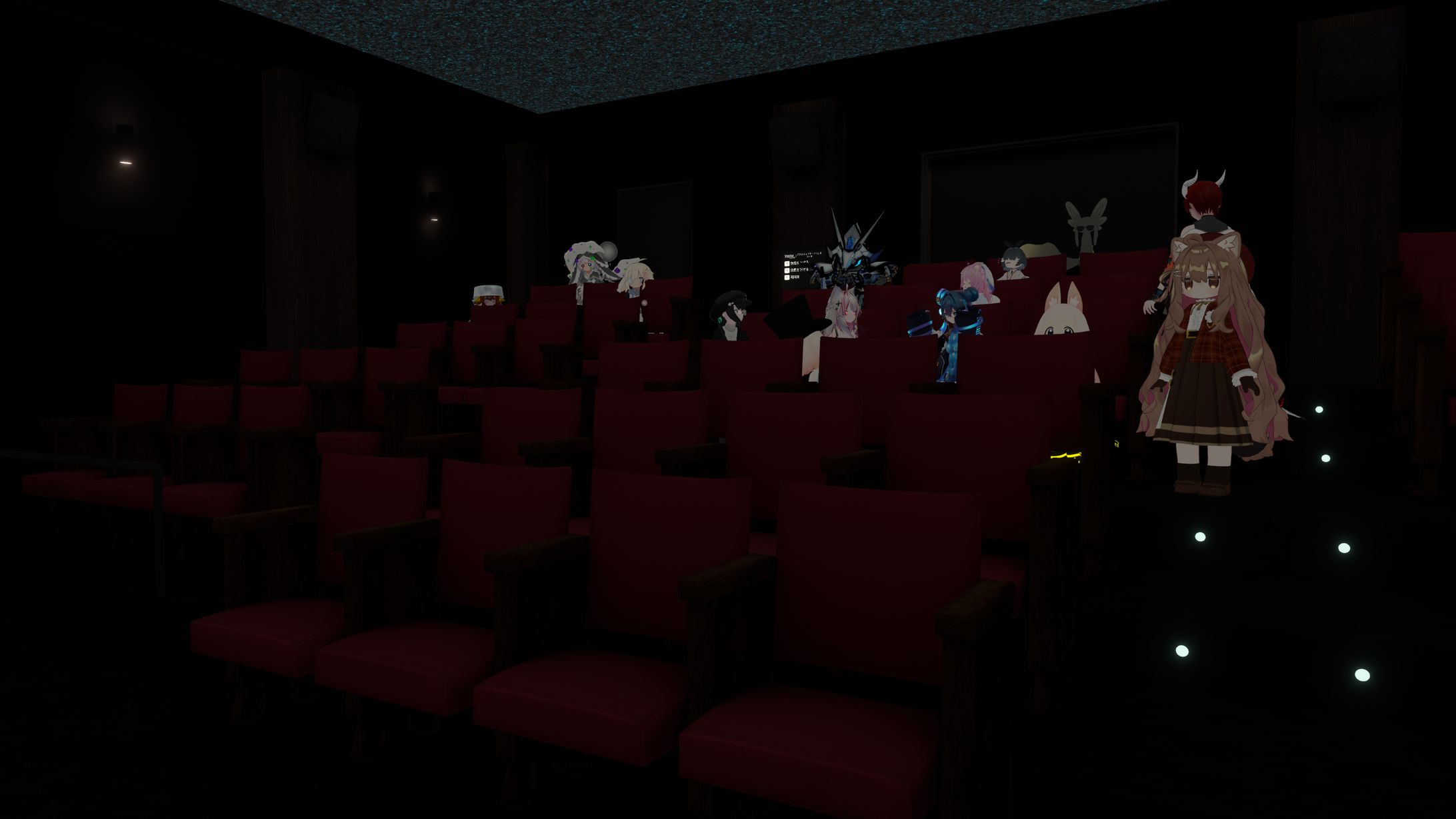 バーチャルビデオフェス会場制作-1