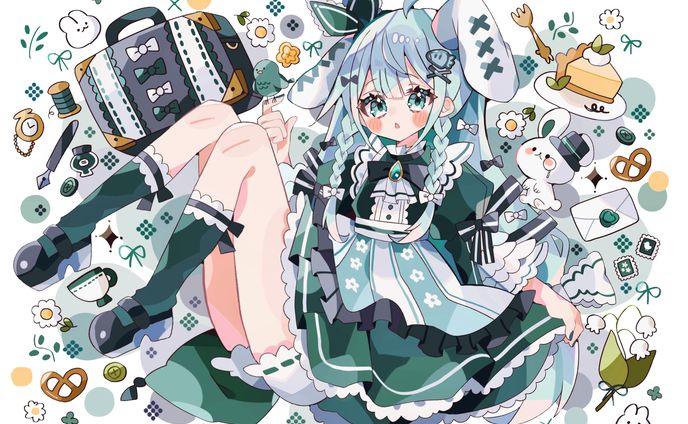 等身イラスト、オリジナル曲動画