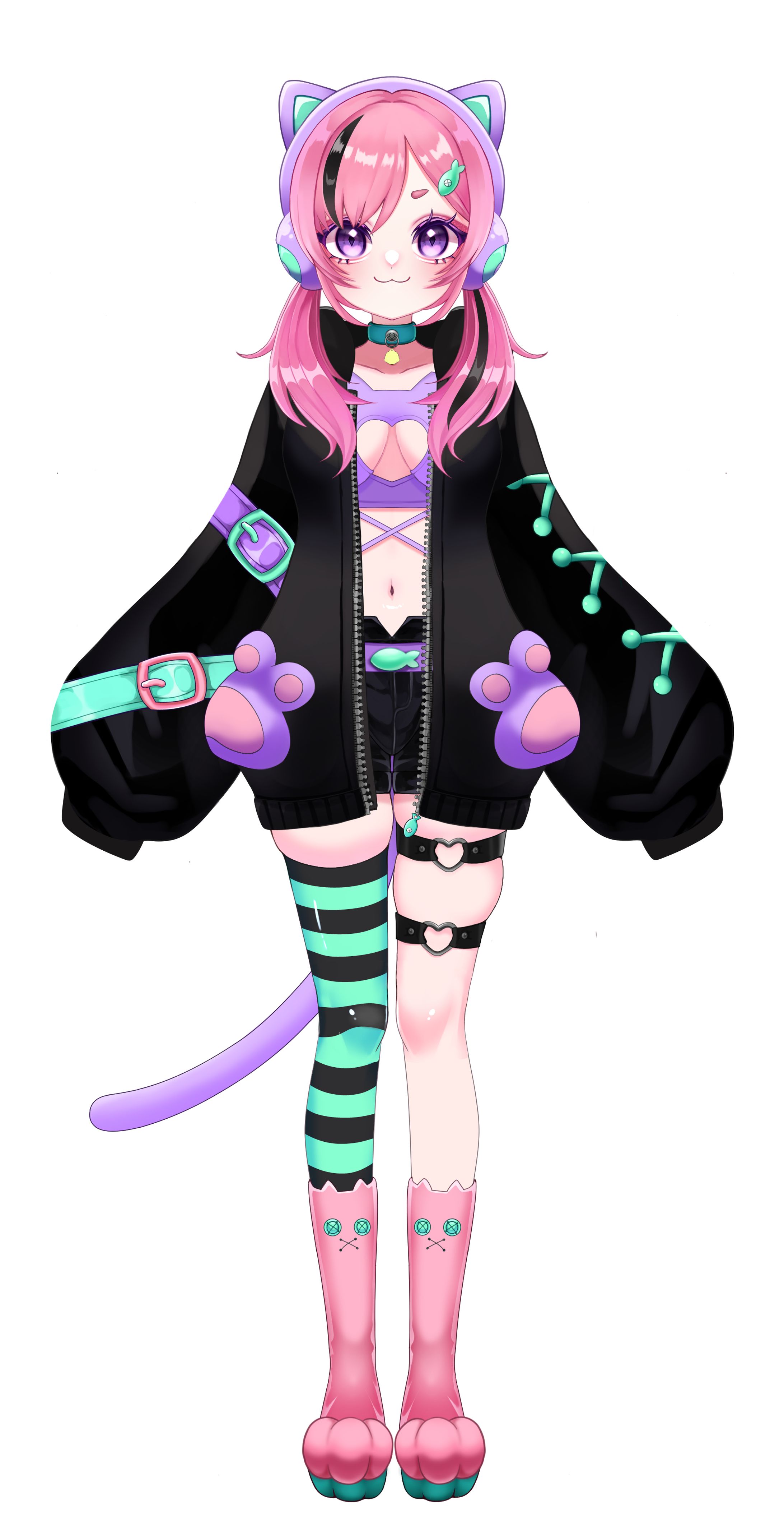 VTuber用立ち絵デザイン-1