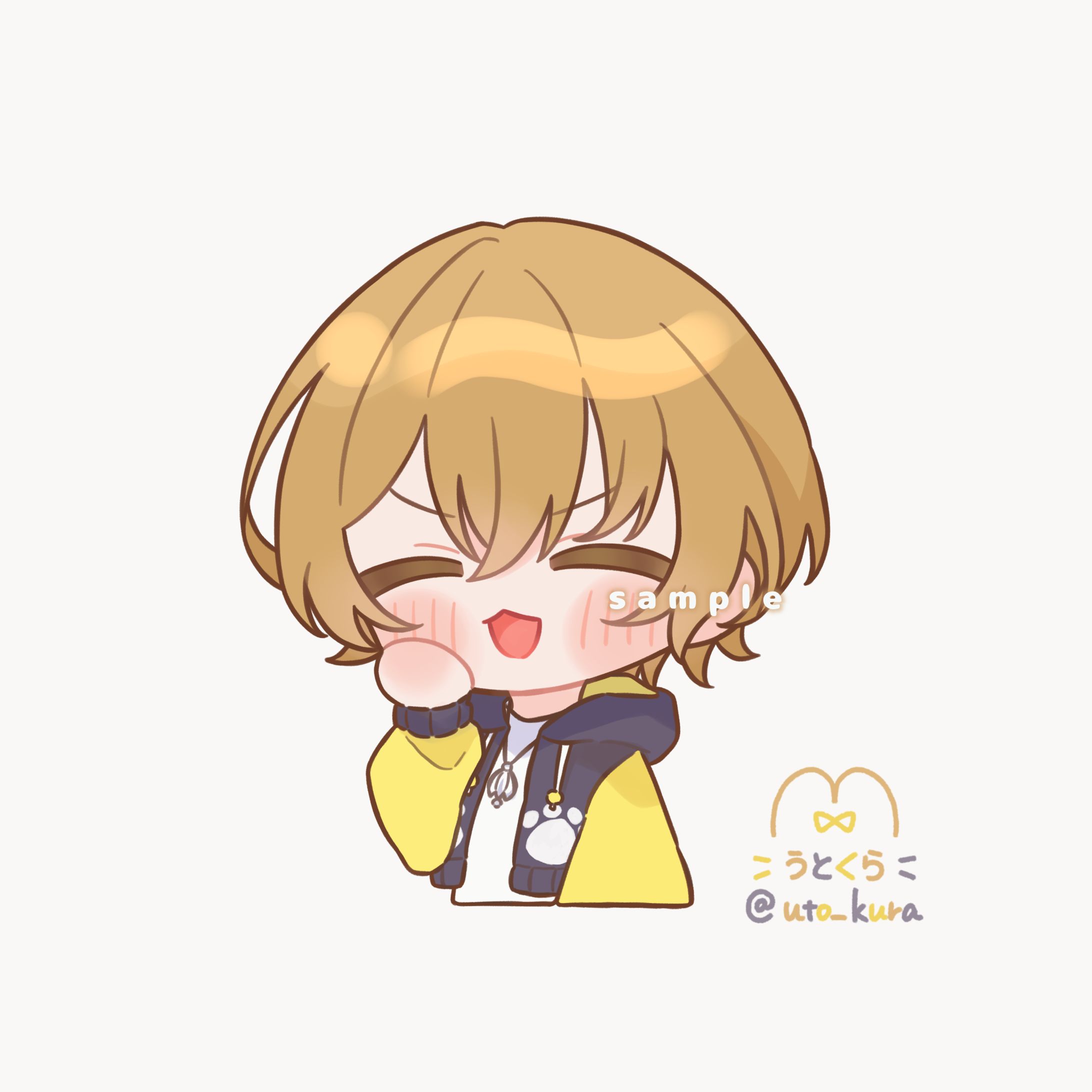 Lapis Live所属 花畔雪様 ＳＤイラスト【バストアップ】-1