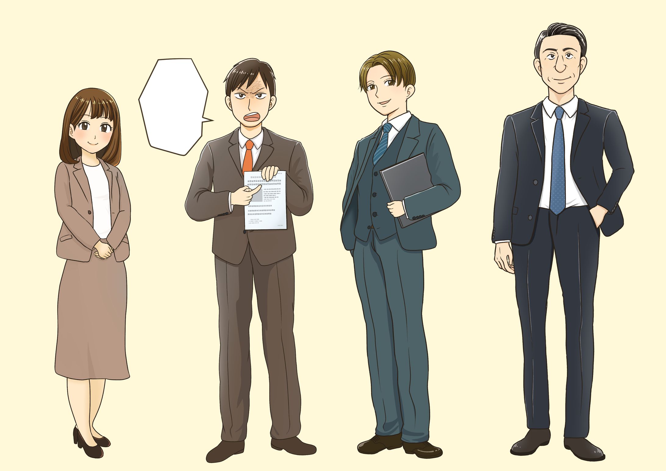 【広告漫画・児童書まんが】 タッチサンプル　-1