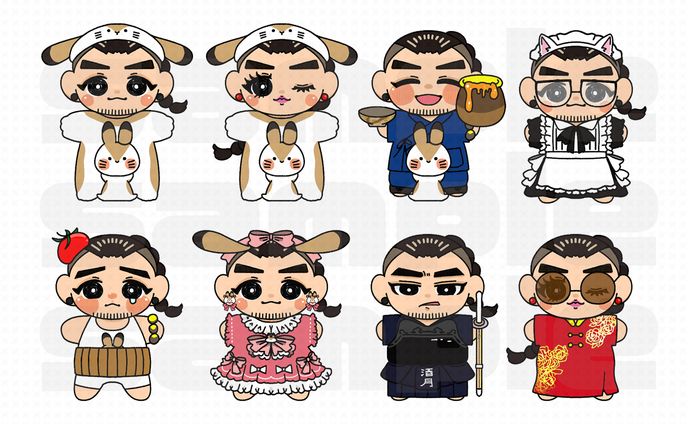 酒月 茶々丸さん イラスト企画 イラスト