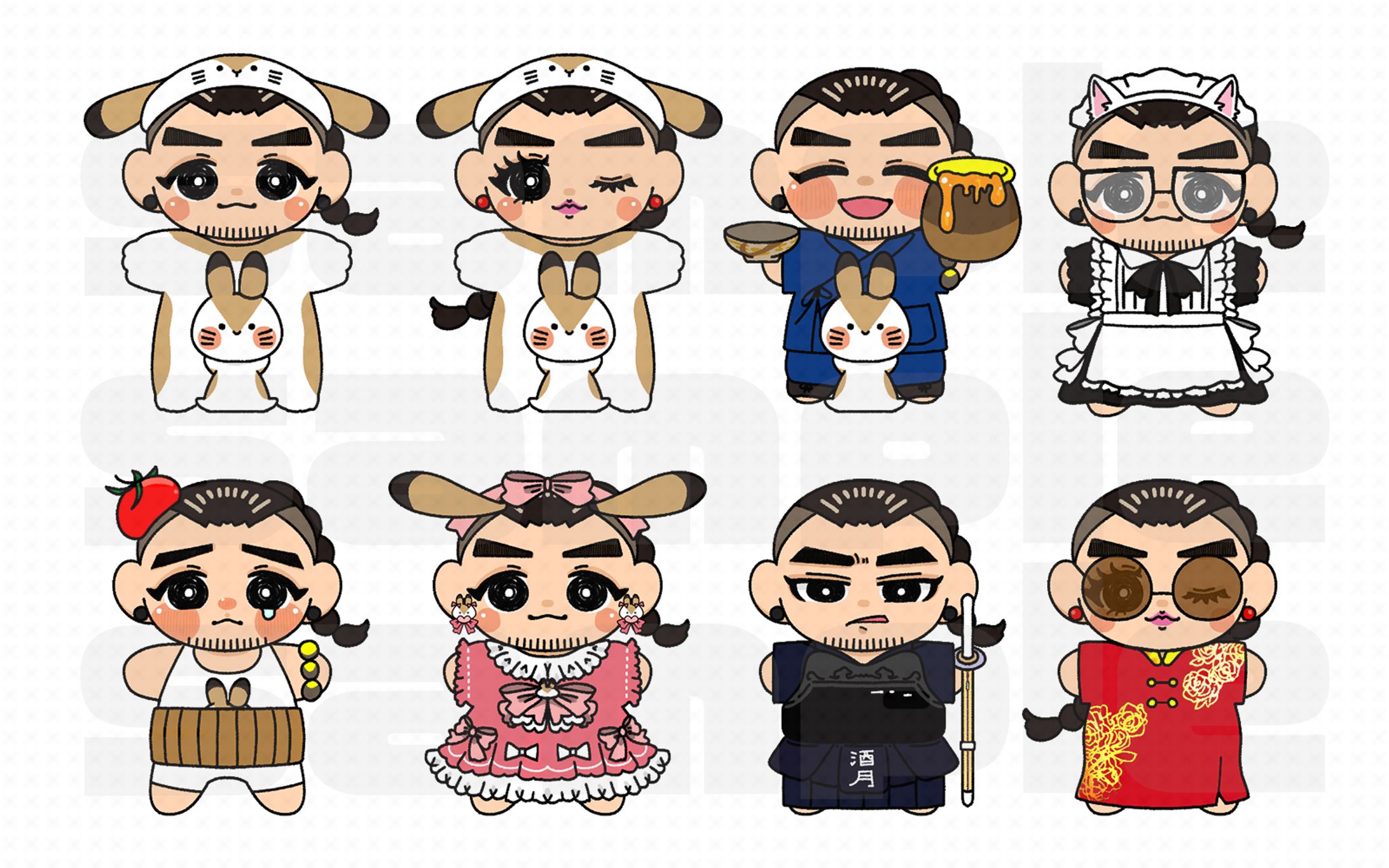 酒月 茶々丸さん イラスト企画 イラスト-1