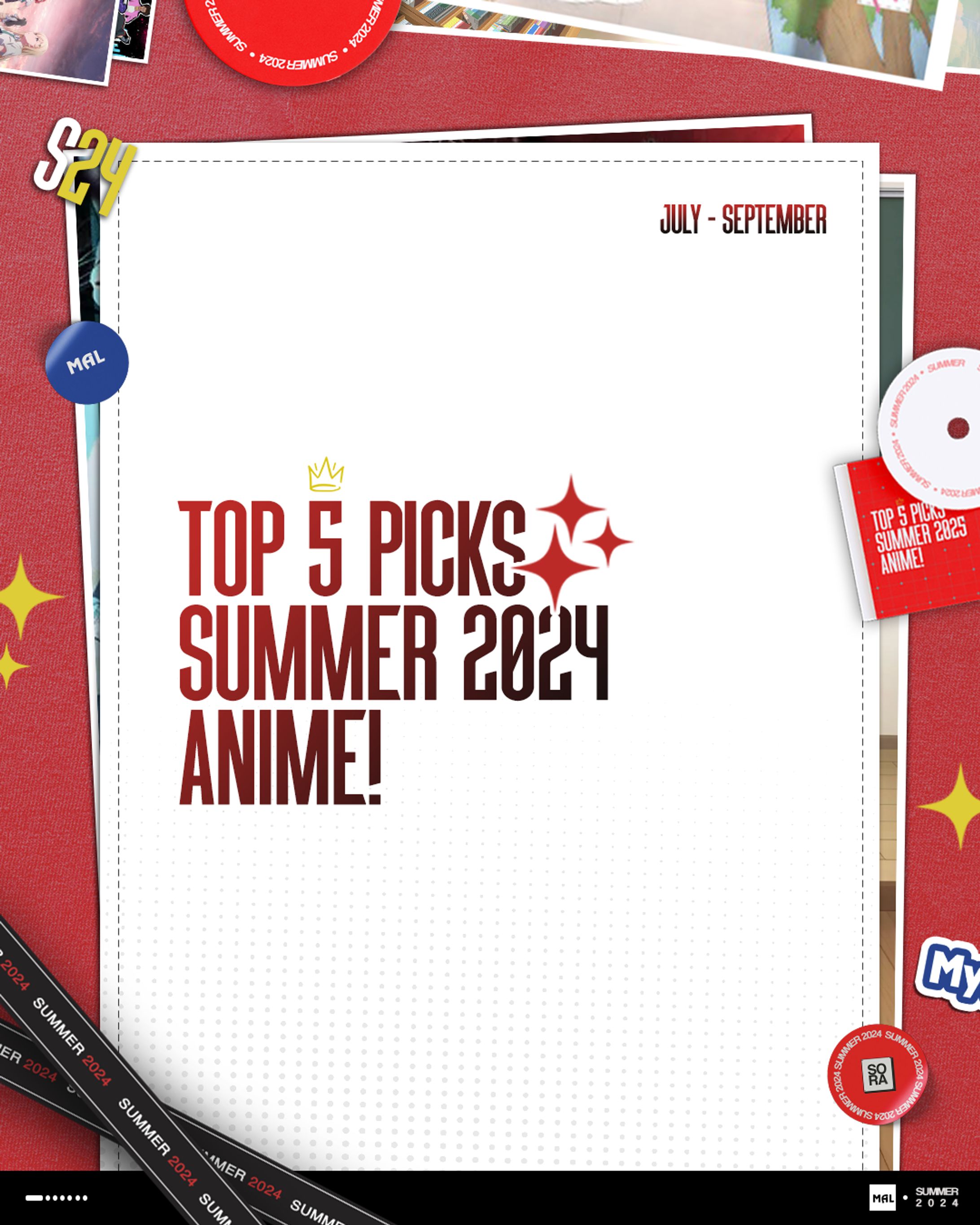 Summer 2024 Anime Release | Instagram Feed-1