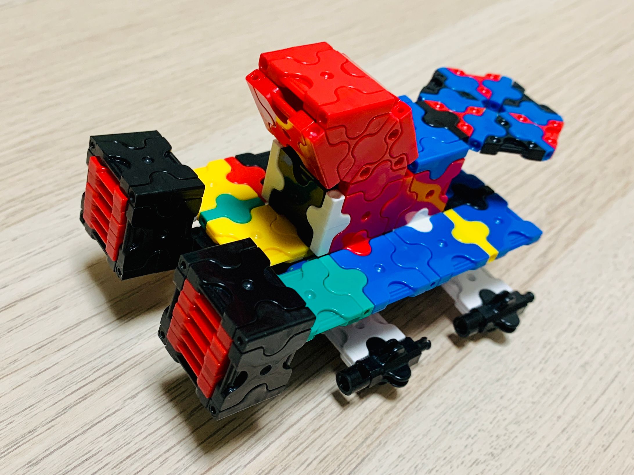 Super Muscle Fire Car-1