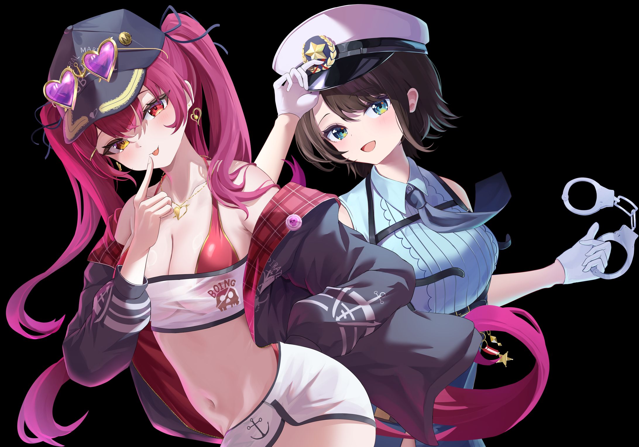 痛車用マリン＆スバル-1