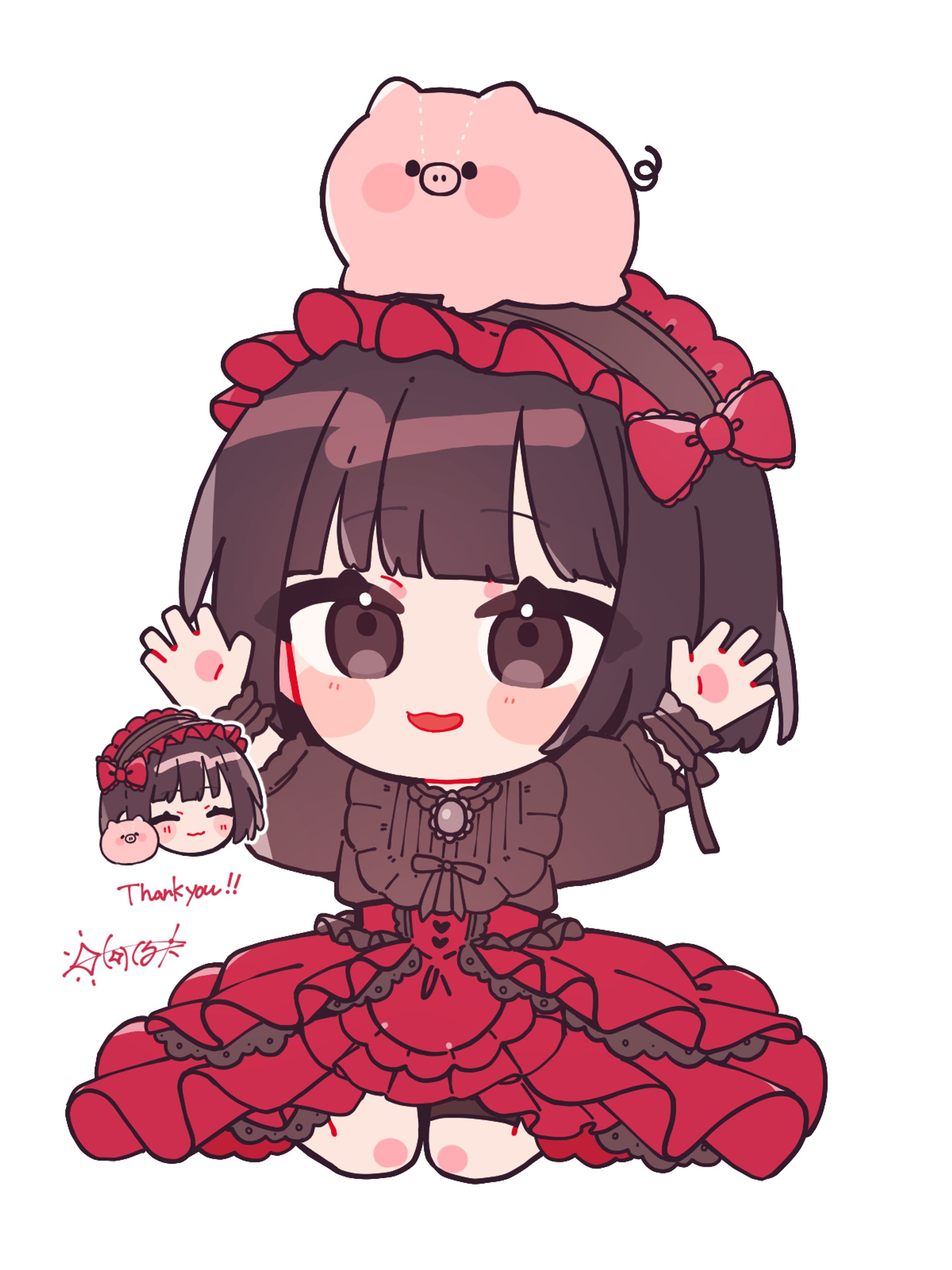 【ご依頼】天使なの様　グッズイラスト-1