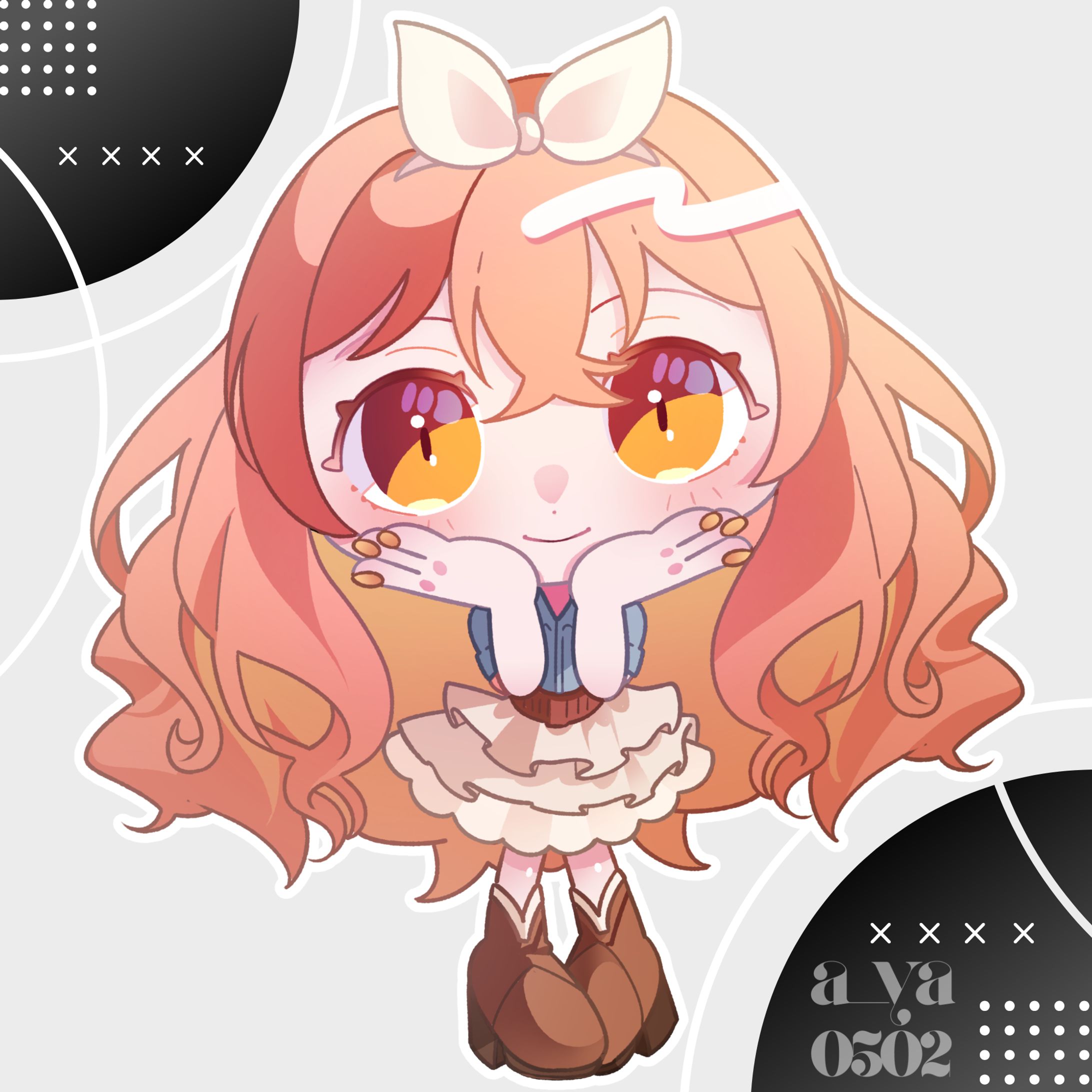 凌霄茜様ミニキャラ-1