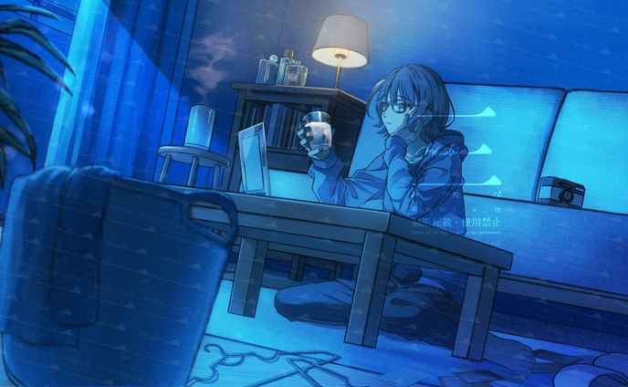 恋の呪い riku様 MV用イラスト