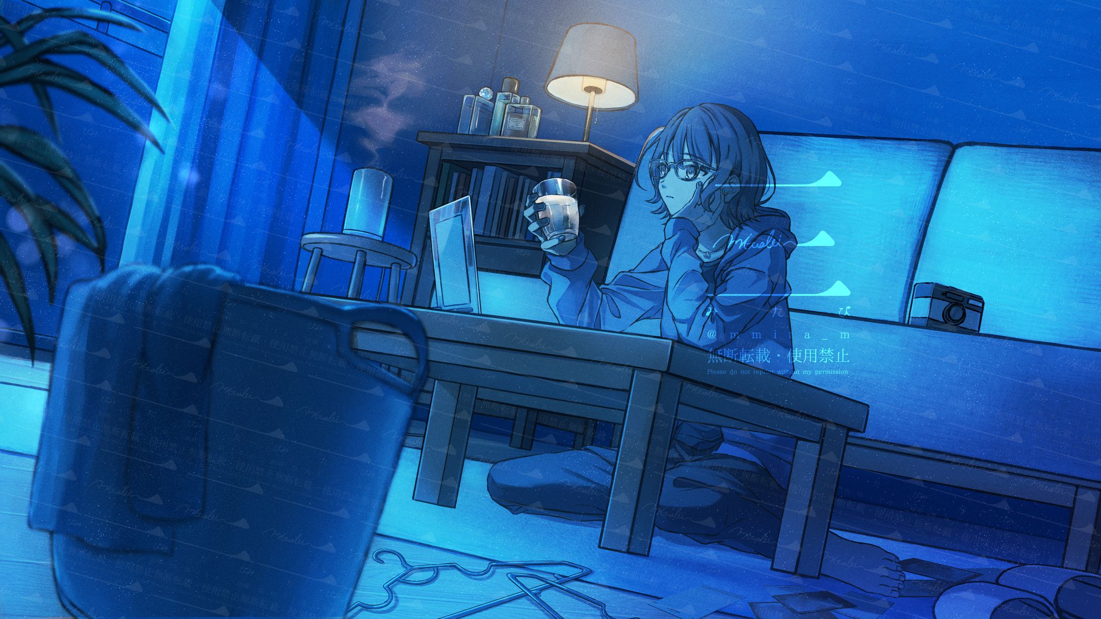 恋の呪い riku様 MV用イラスト-1