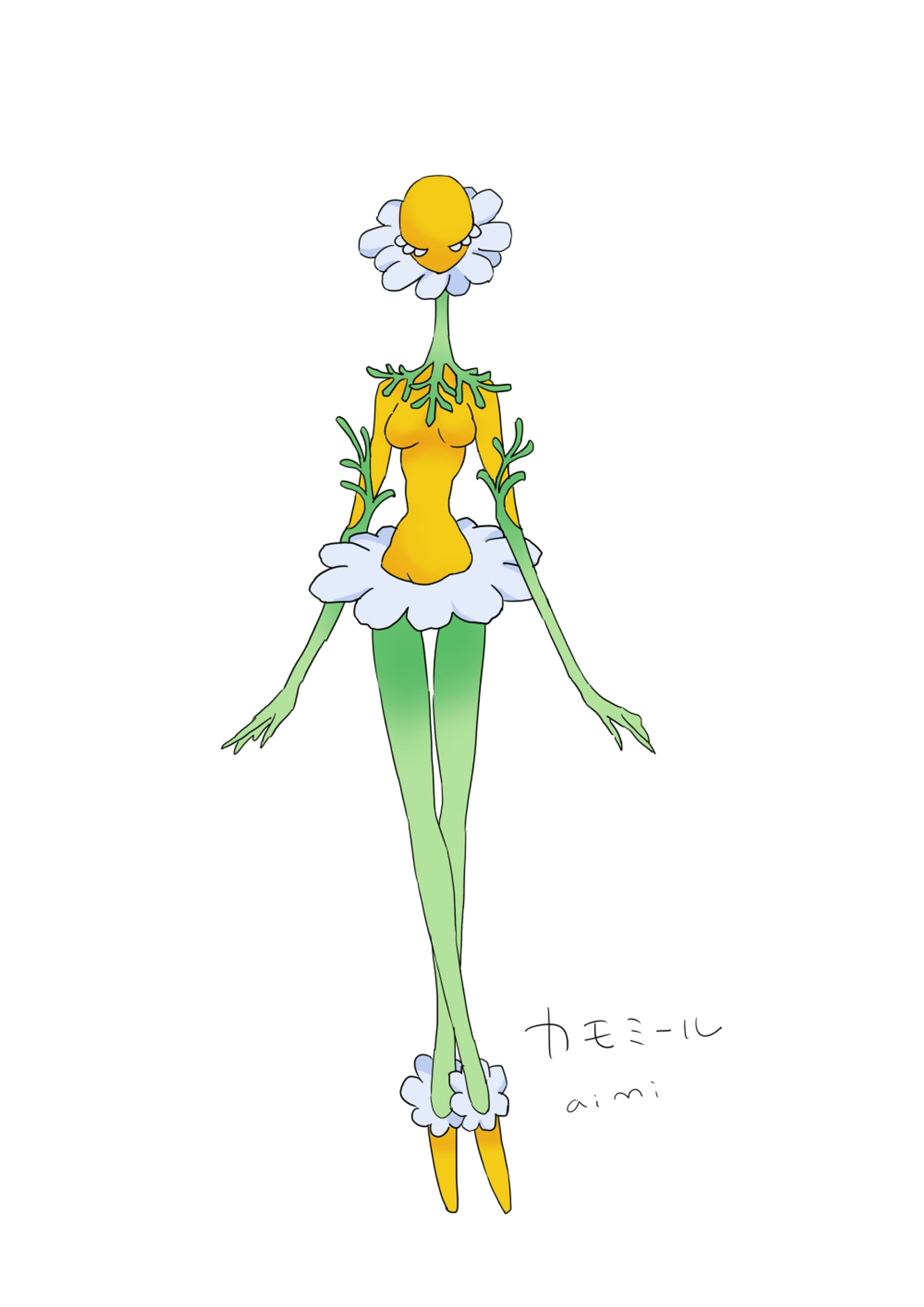 香り擬人化＿カモミールちゃん-1