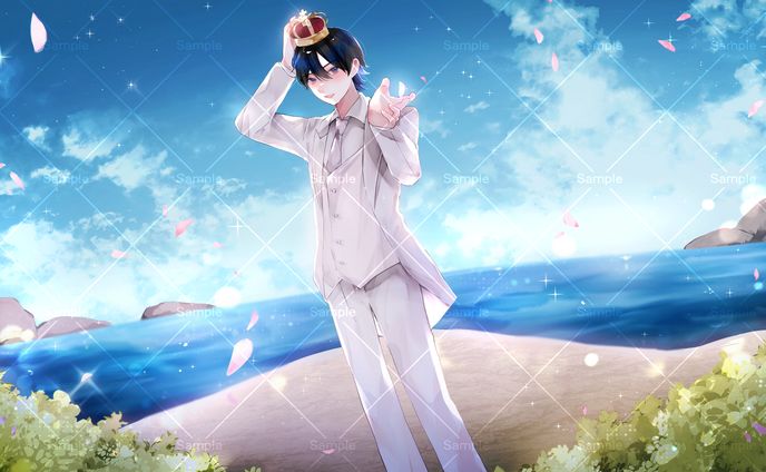 風見翅様 誕生日イラスト(2023.12)