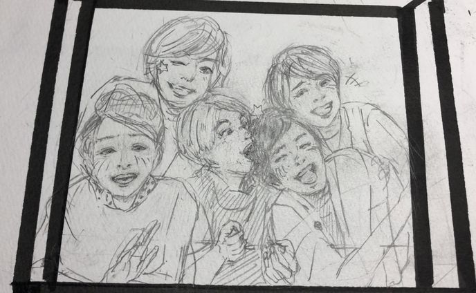 ファンイラスト「嵐」