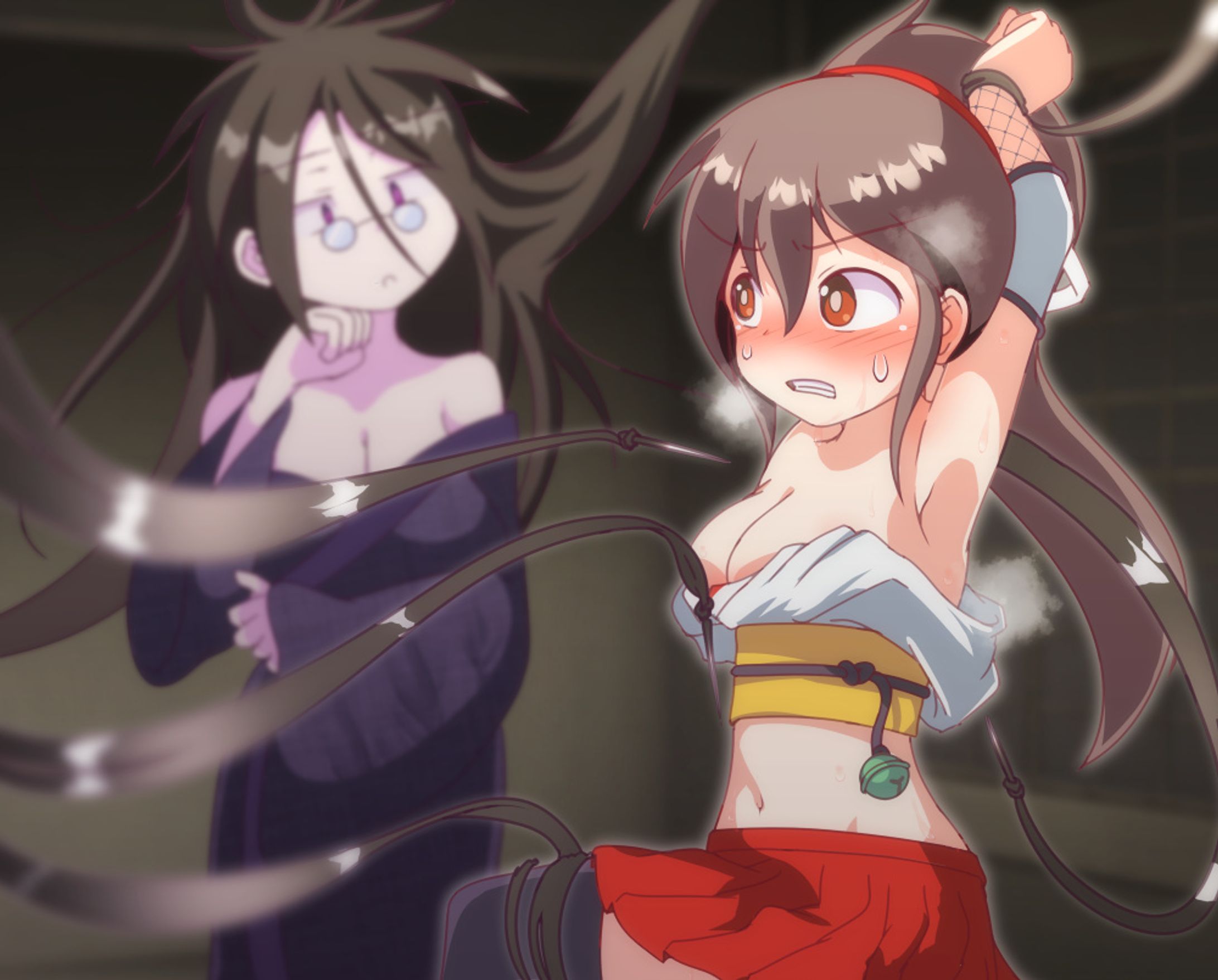 忍び巫女ちよめ と 針女-1