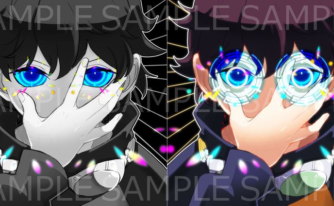 イラストサンプル(二次創作)(8)