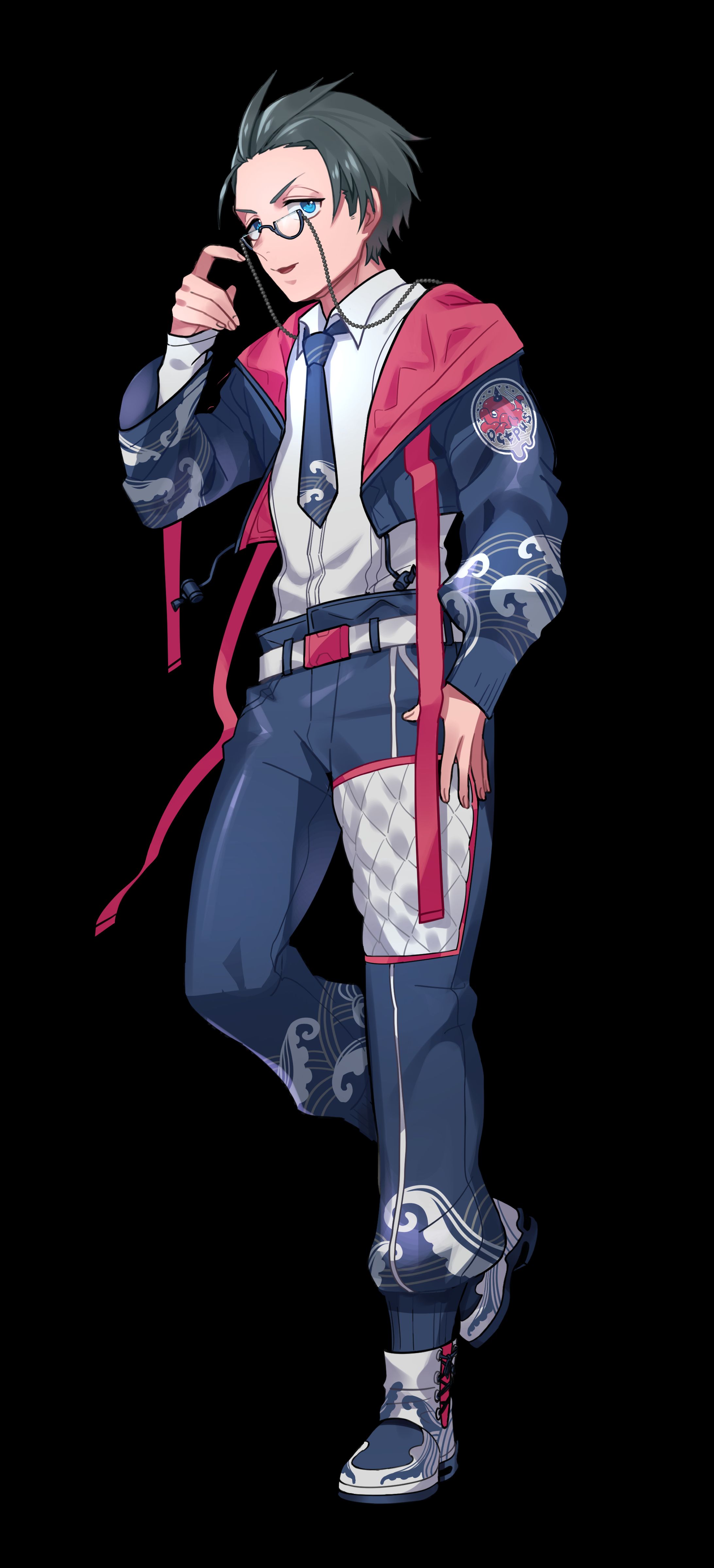 【ご依頼】ゲーマーレッド様TRPG用立ち絵-1