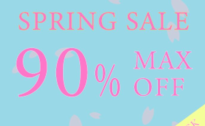spring sale バナー広告