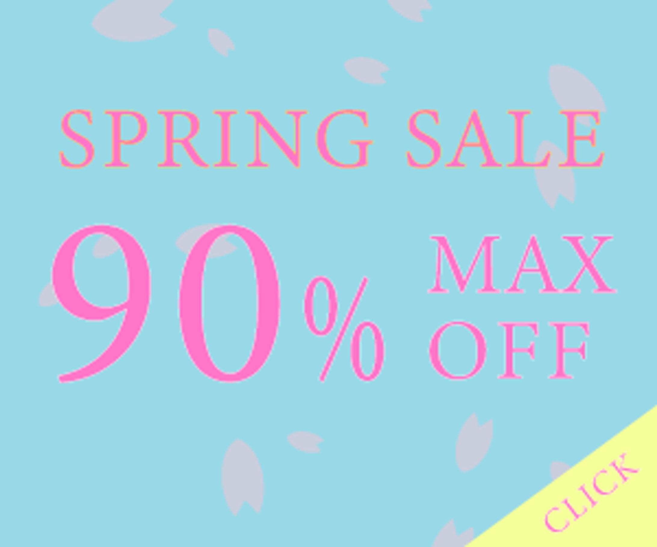 spring sale バナー広告-1