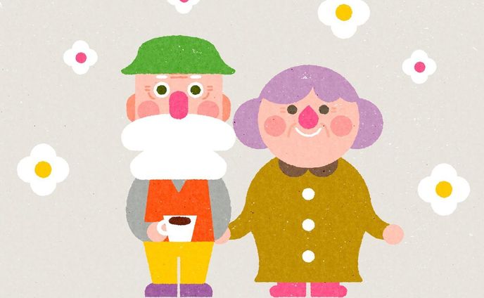 #いい夫婦の日 ☺️
早いもので、わが家も妻と一緒にイラストを描き始めて6年が経っていました。これからも楽しい！と思ってもらえるようなイラストをお届けできるといいな。
.
.
#lositoloca #ロシトロカ #illustration 
#illustrator #illustragram #character