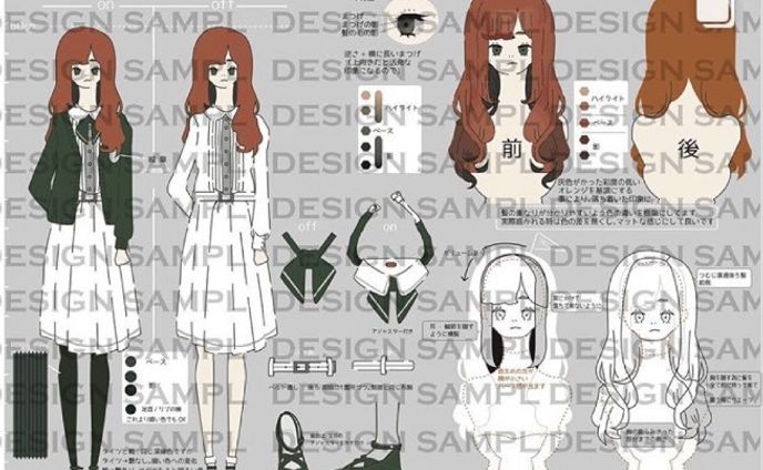 キャラクターデザイン（衣装のみ）、adobe illustrator