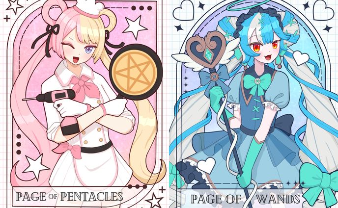 [project] illustration for tarotsanjien