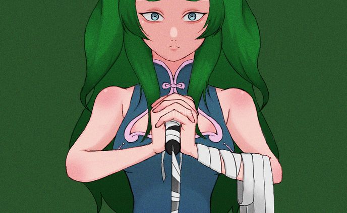 【個人依頼】Vライバー、IRIAM用サムネイラスト