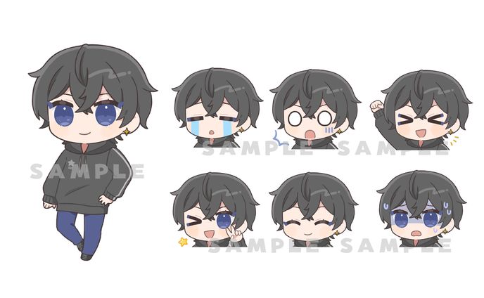 個人様よりご依頼 ミニキャライラスト