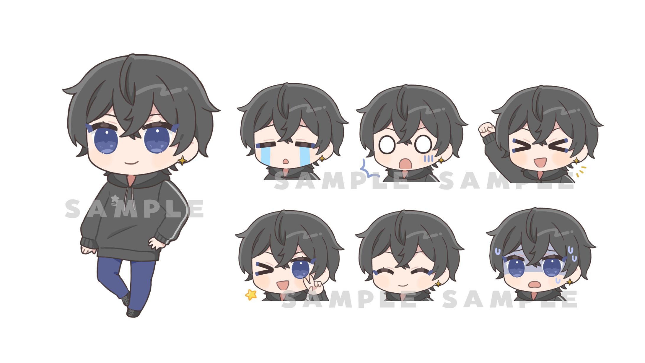 個人様よりご依頼 ミニキャライラスト-1