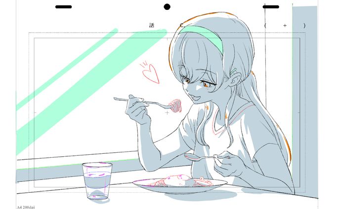オリジナルキャラ　ポーズアレンジ