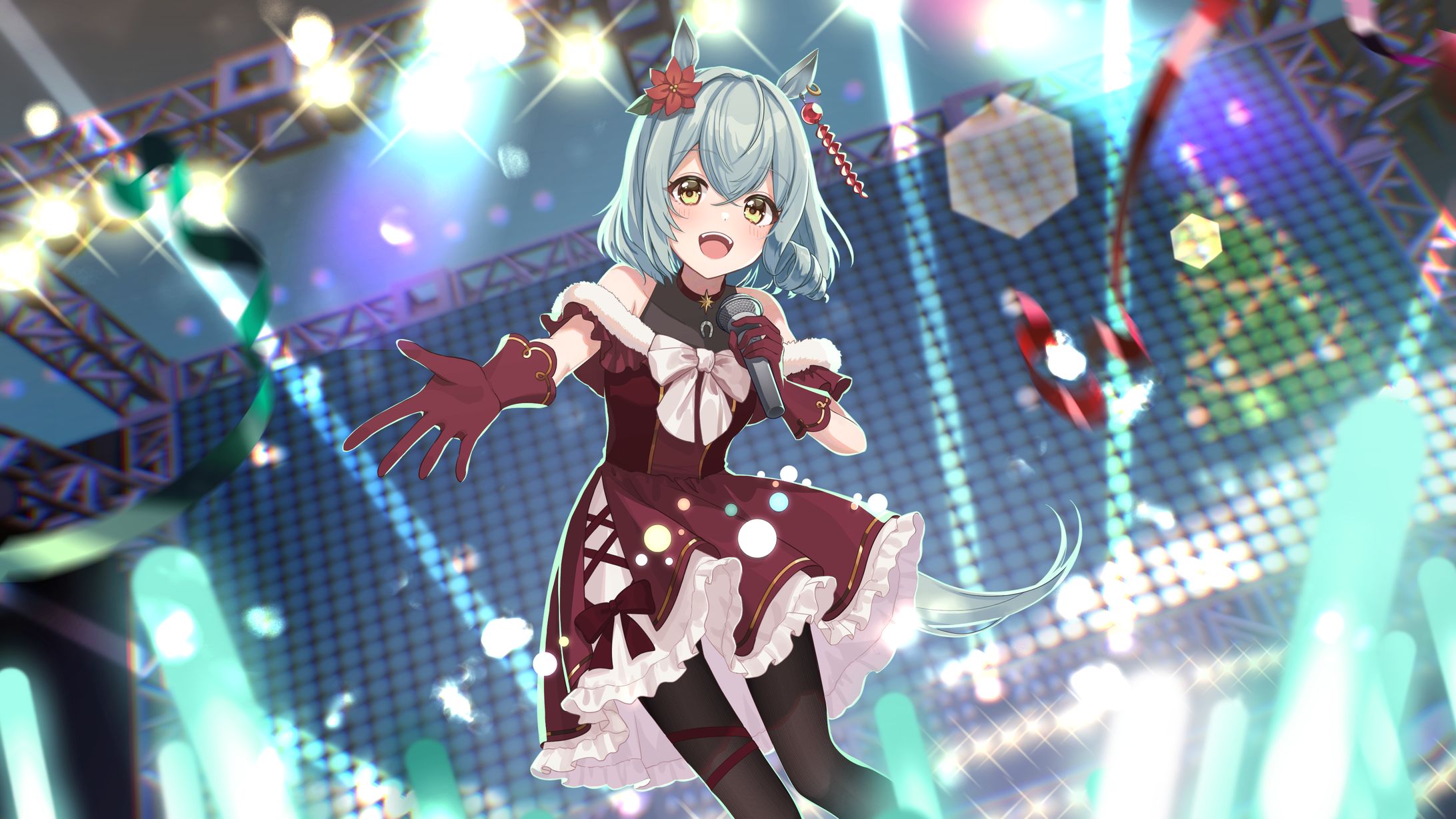 🟦未確認動物うまぴ様　「描き下ろし衣装グッズ」イラスト-1