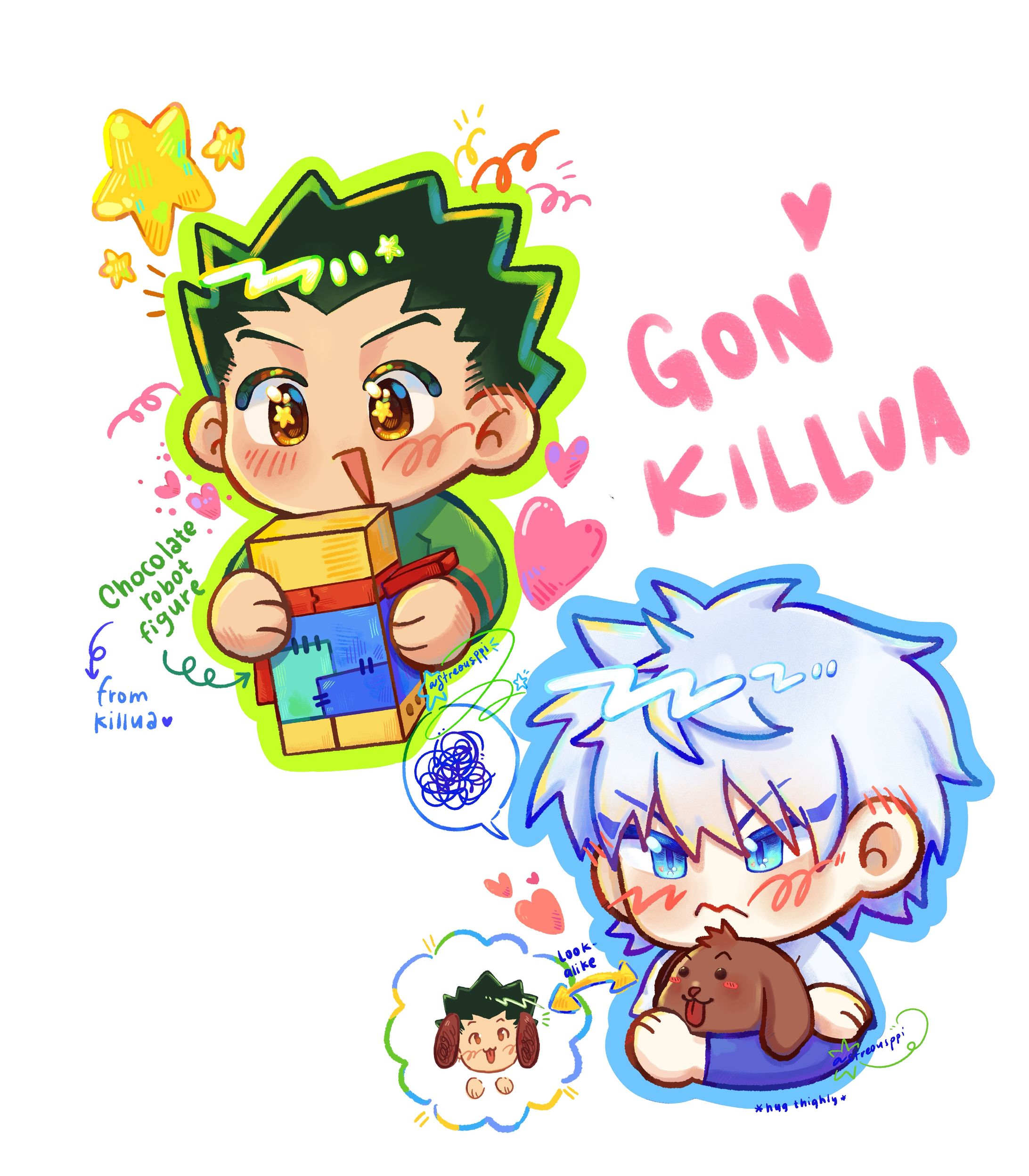 [HxH] Gon & Killua - Chibi-1