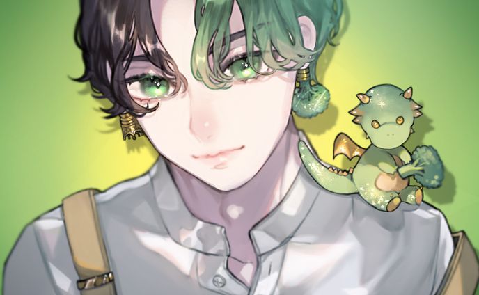 【イラスト】オリジナルキャラクター
