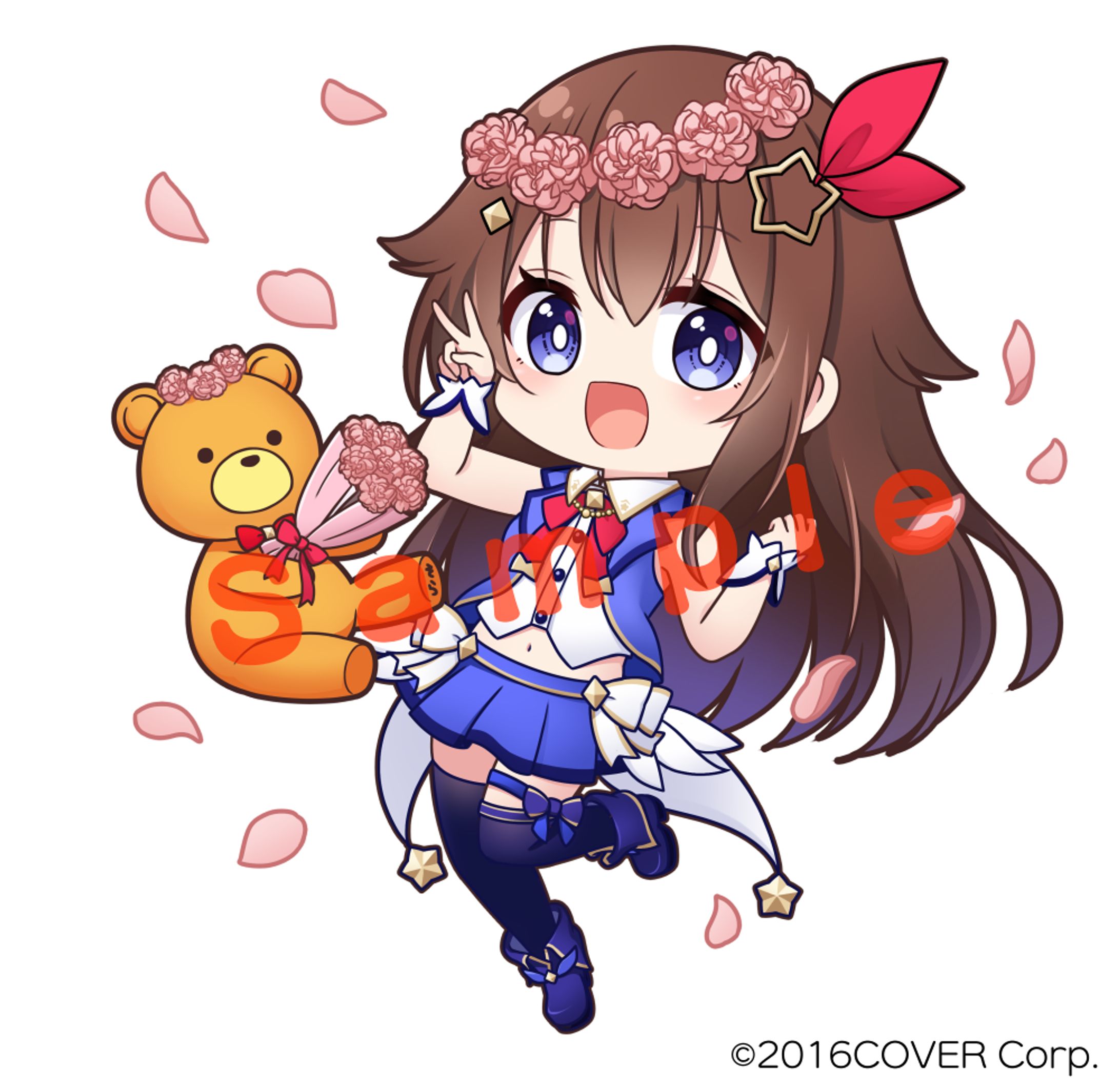 【2024お仕事】ときのそらファンクラブ2周年記念グッズイラスト-1